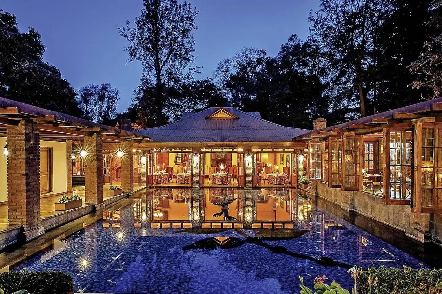 Arusha Coffee Lodge Terrasse