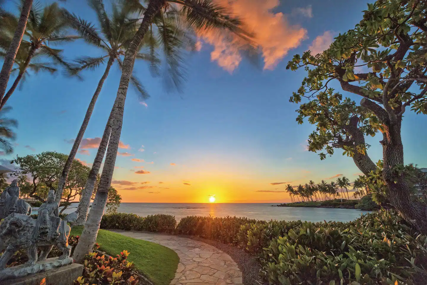 Hilton Waikoloa Village Garten