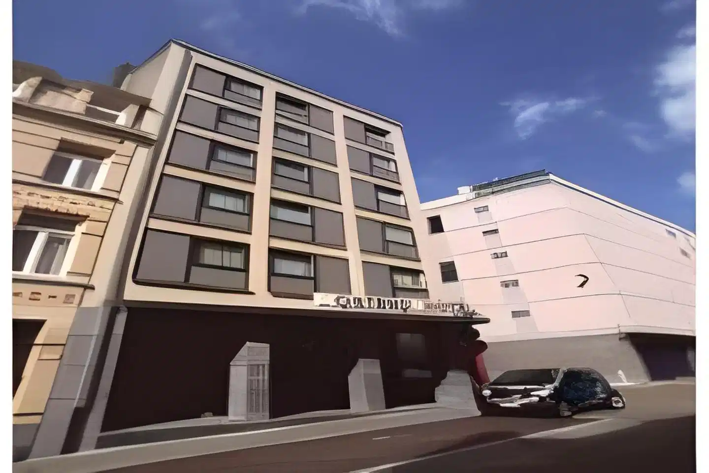 Ostend Hotel Aussenansicht