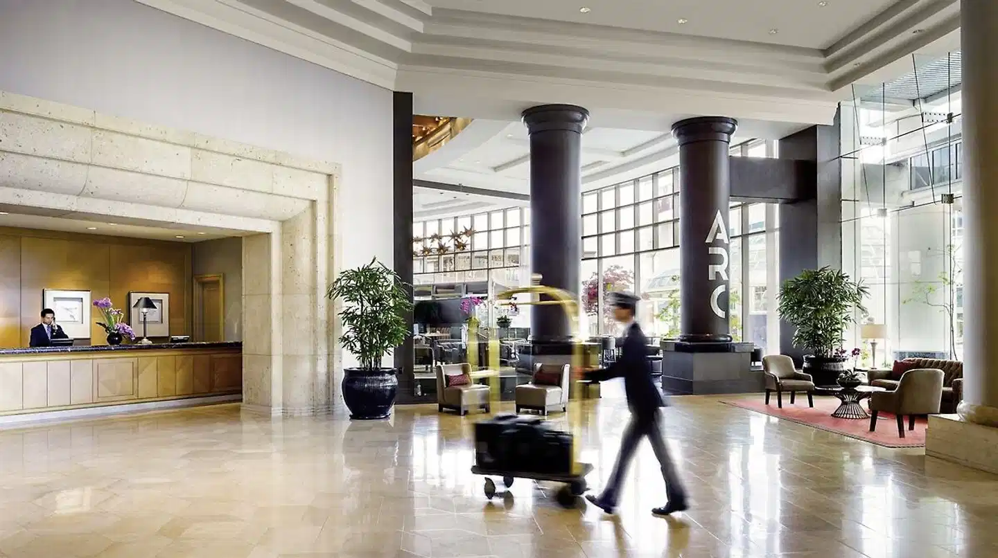 Fairmont Waterfront Hotel, Vancouver Lobby