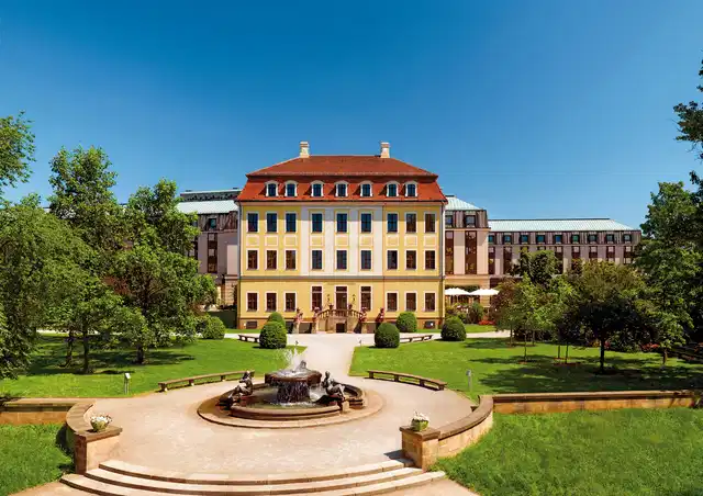 Bilderberg Bellevue Hotel Dresden Garten