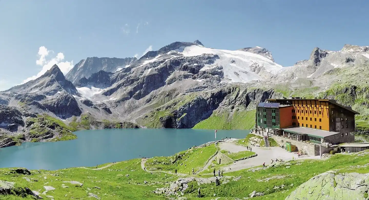 Berghotel Rudolfshütte Landschaft