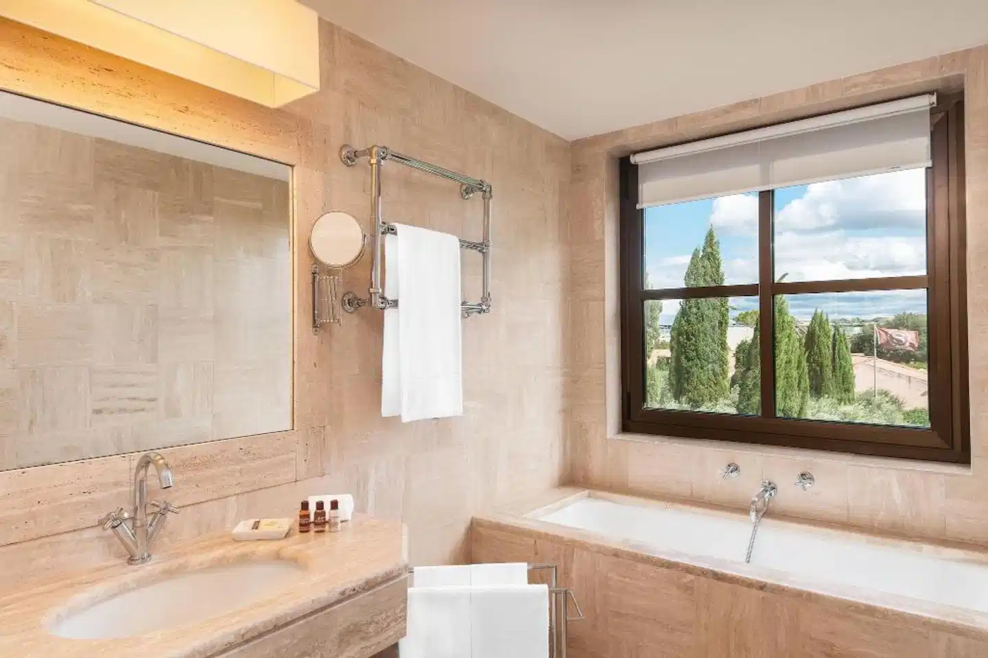 Sheraton Parco de' Medici Rome Hotel Badezimmer