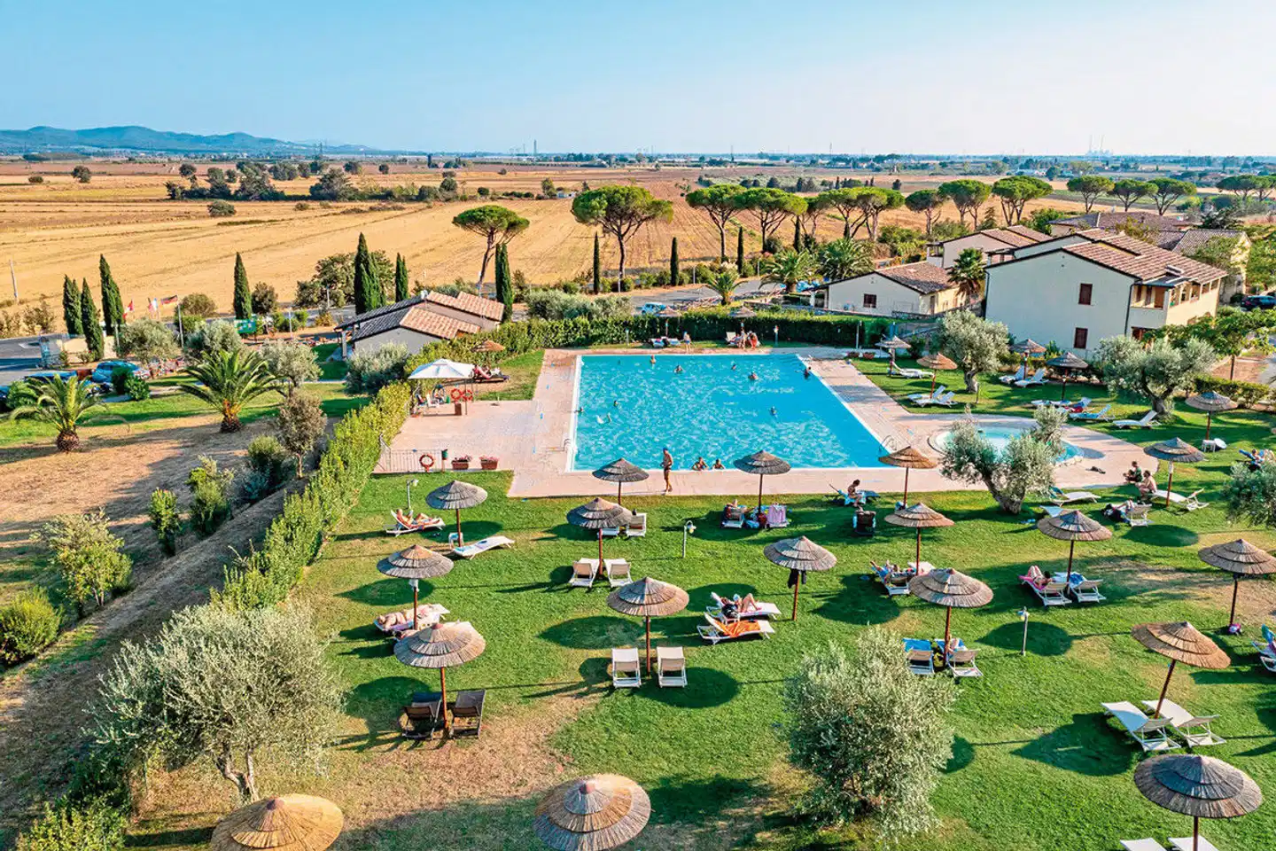 Residence Le Corti di Montepitti Garten