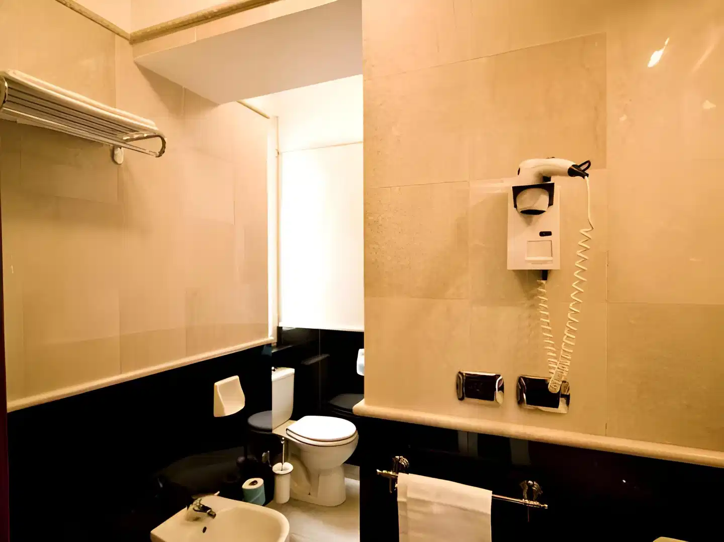 Hotel Donatello Badezimmer