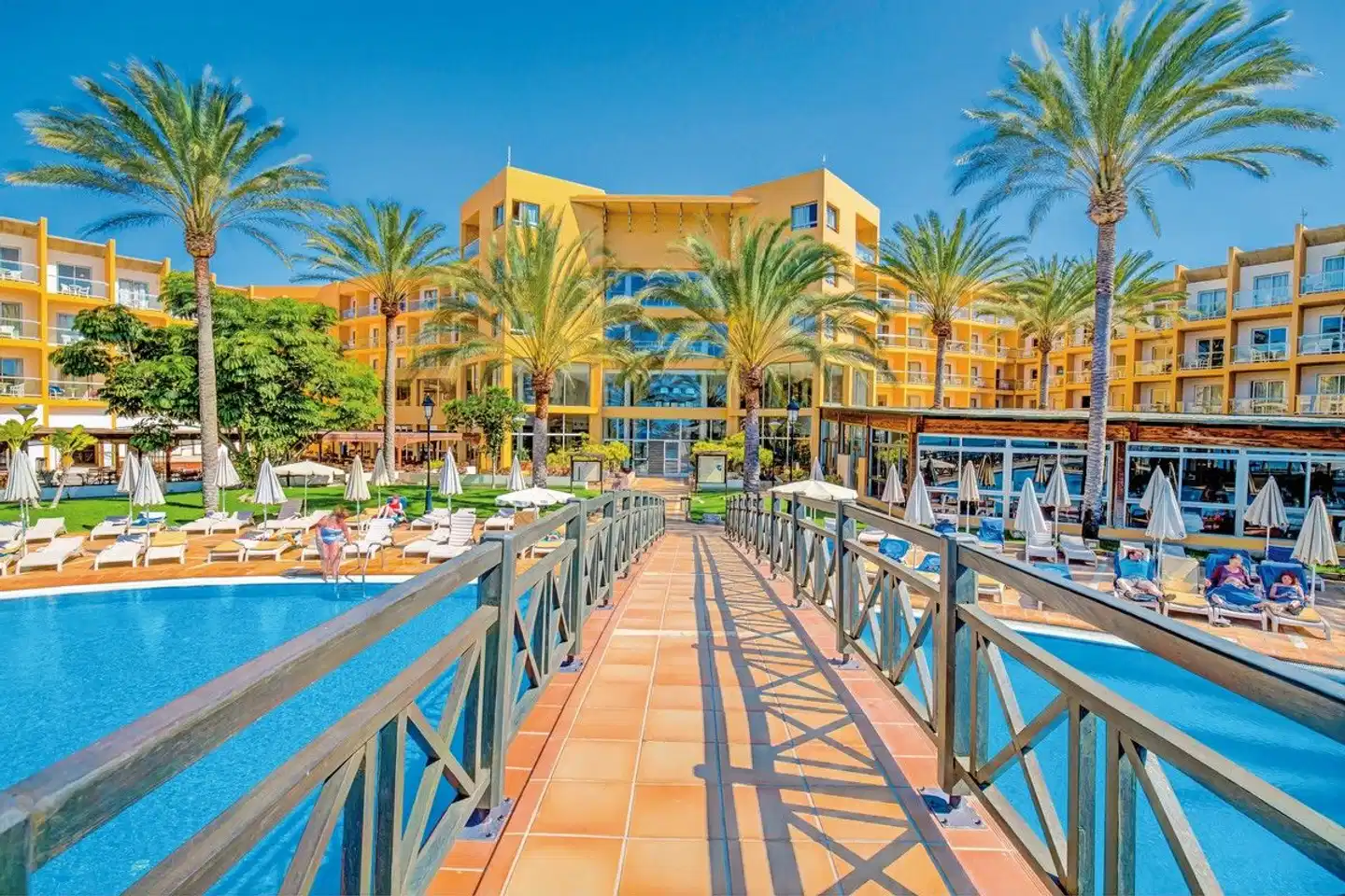 SBH Costa Calma Beach Resort Terrasse