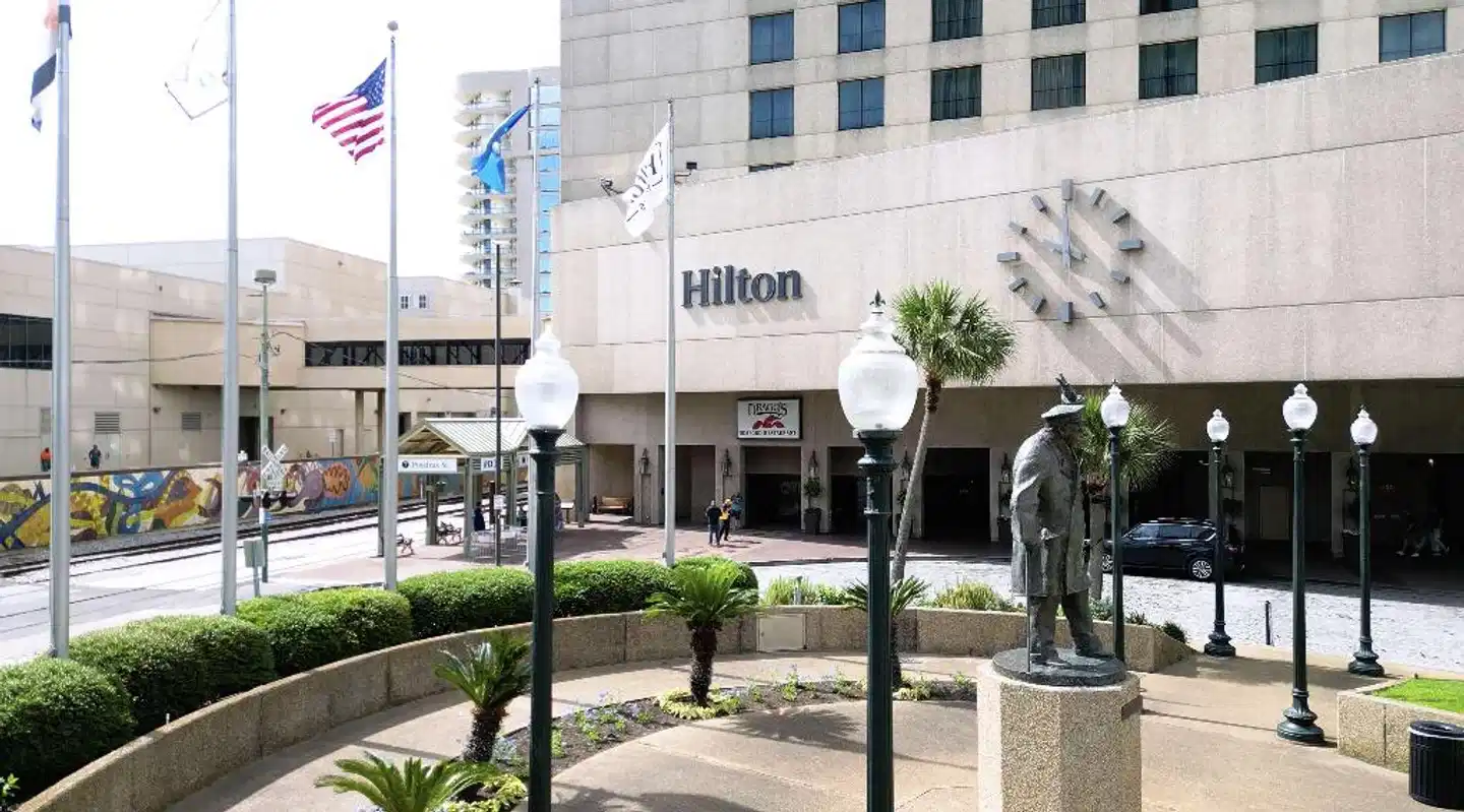 Hilton New Orleans Riverside Aussenansicht
