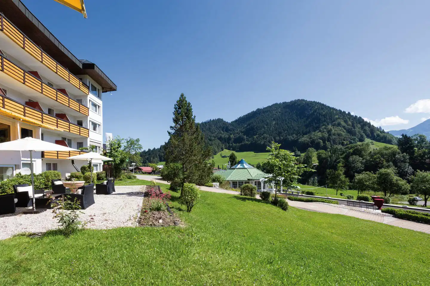 Alpenhotel Oberstdorf - ein Rovell Hotel Garten