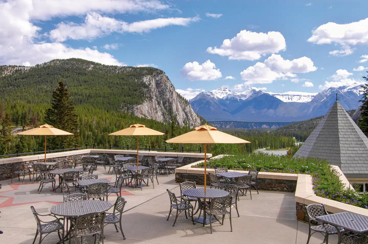 Fairmont Banff Springs Terrasse