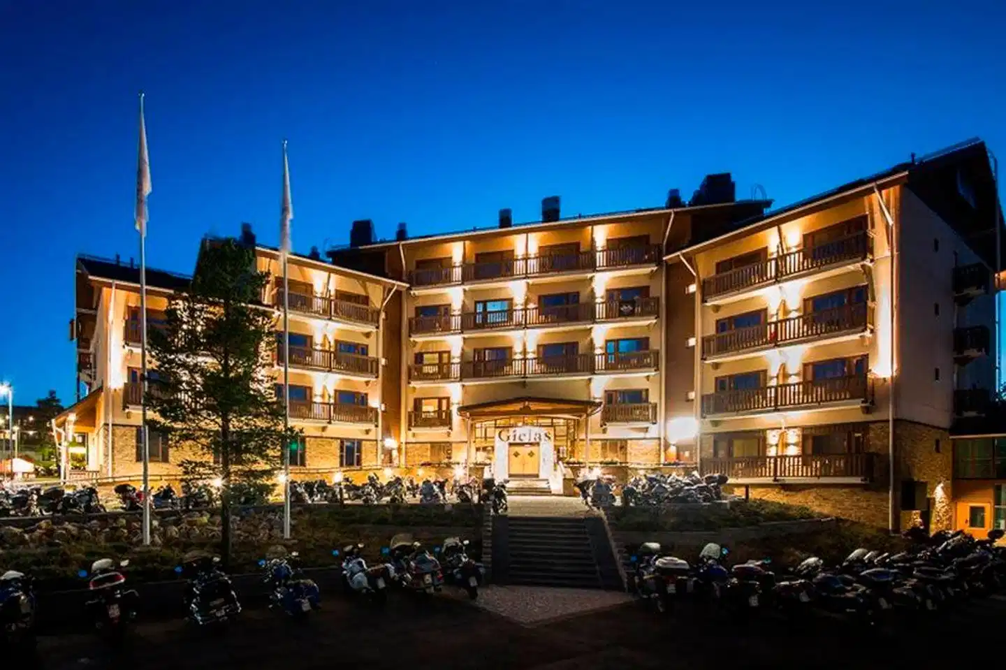 Santa's Hotel Tunturi Aussenansicht