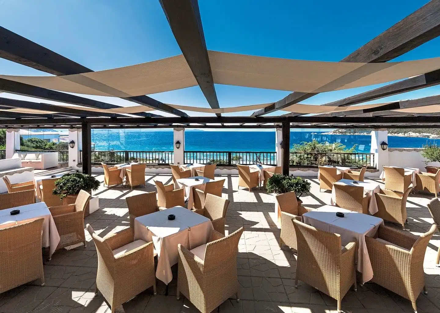 Grand Hotel Colonna Capo Testa Terrasse