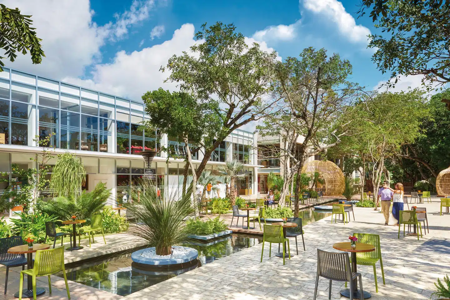 The Fives Beach Terrasse