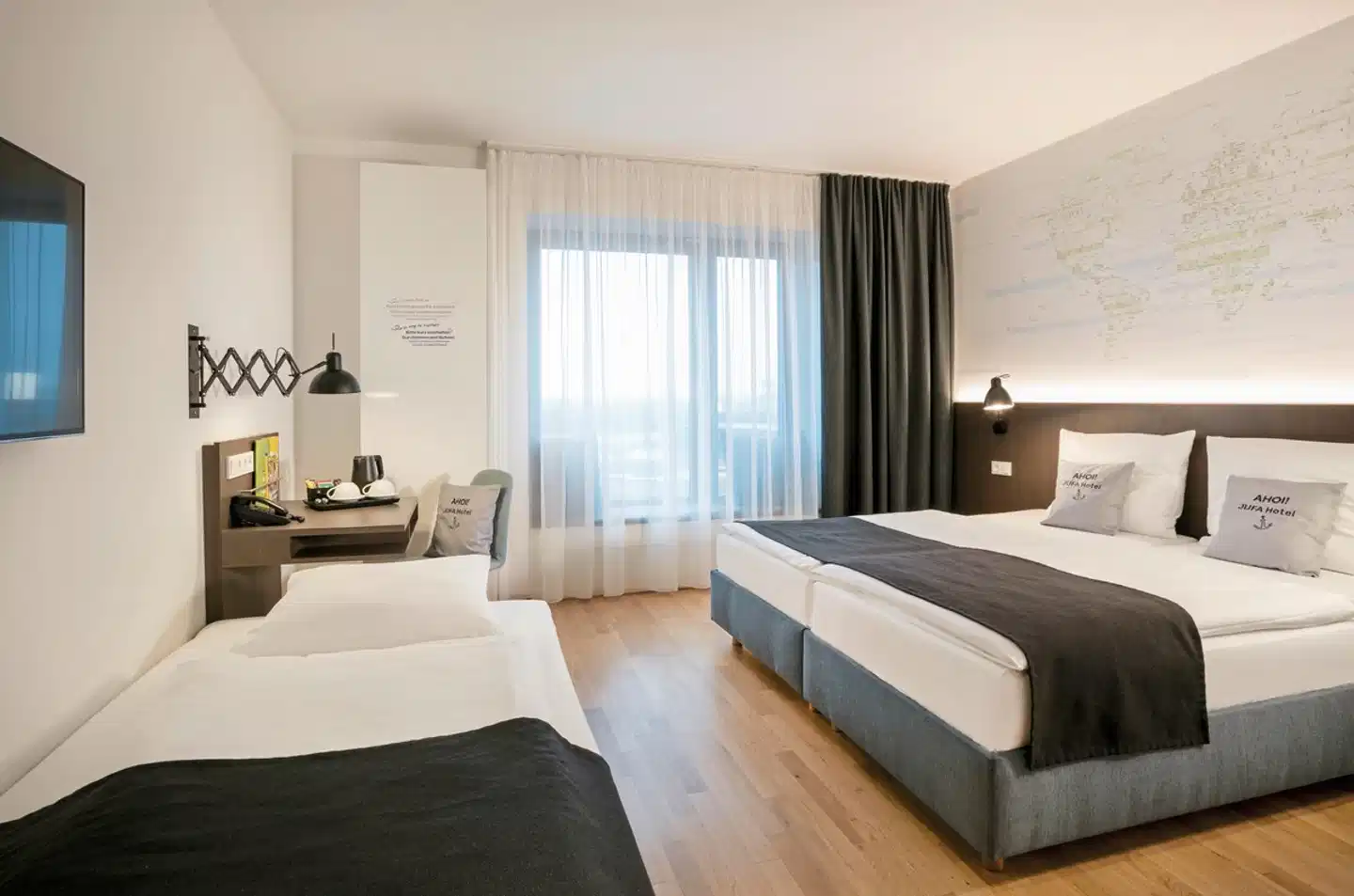 JUFA Hotel Hamburg HafenCity Wohnbeispiel