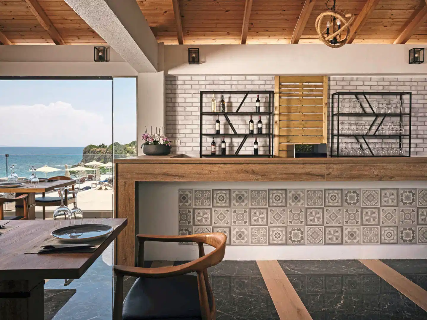 Cavo Orient Beach Hotel Lobby