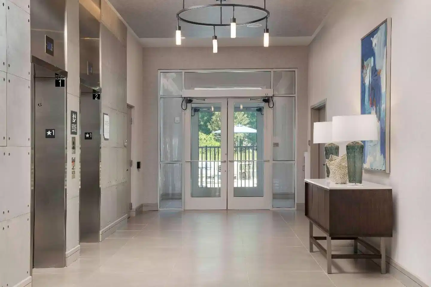 Hilton Garden Inn Pensacola Downtown Lobby