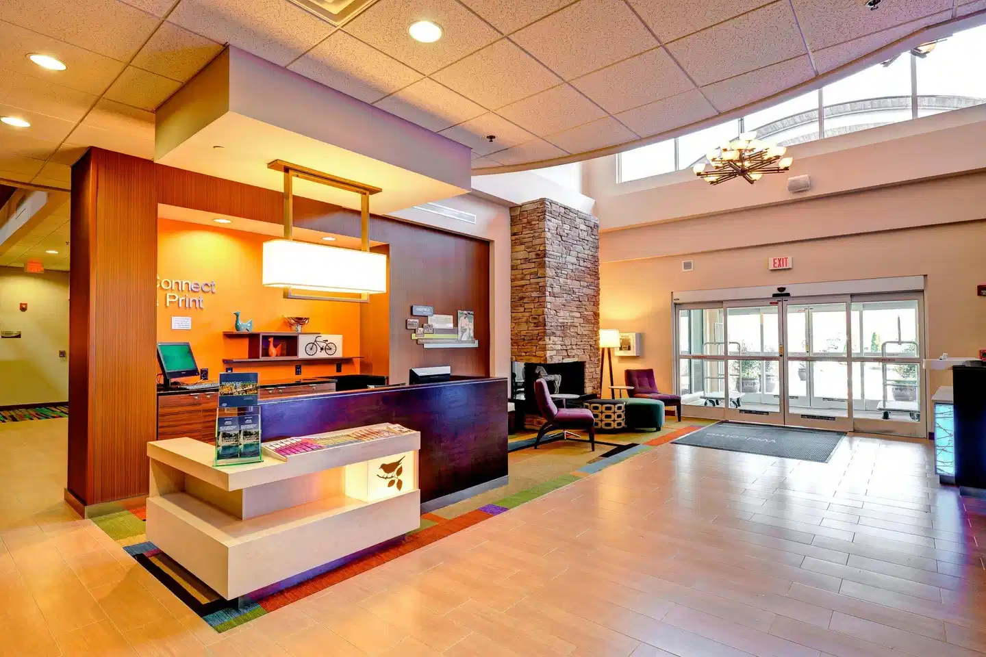 Fairfield Inn & Suites by Marriott Durham Southpoint Lobby