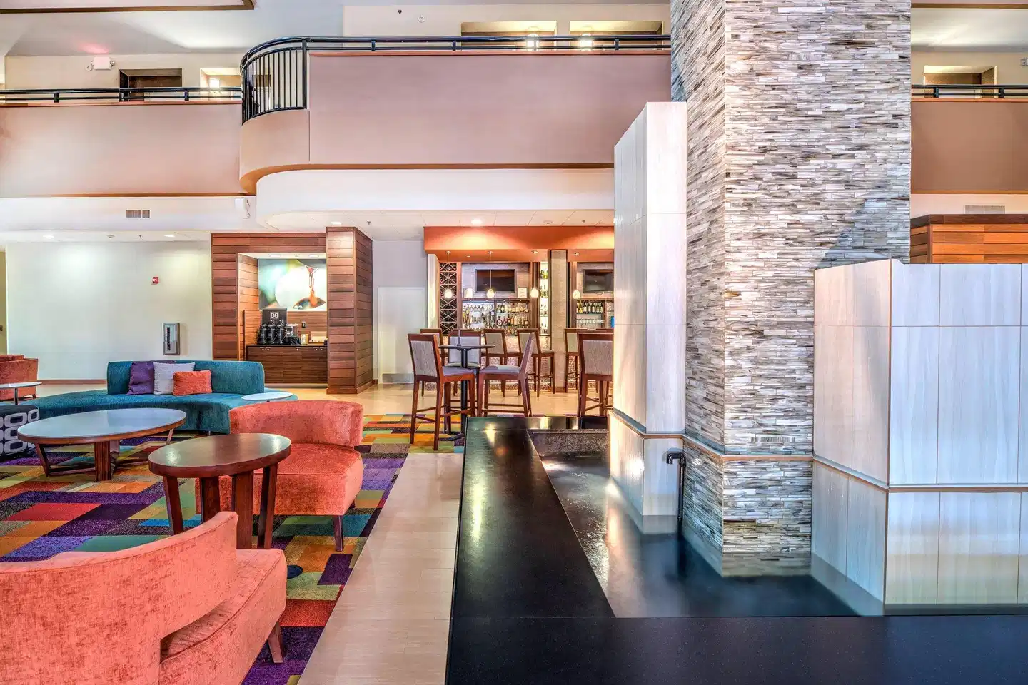 Fairfield Inn & Suites by Marriott Durham Southpoint Lobby