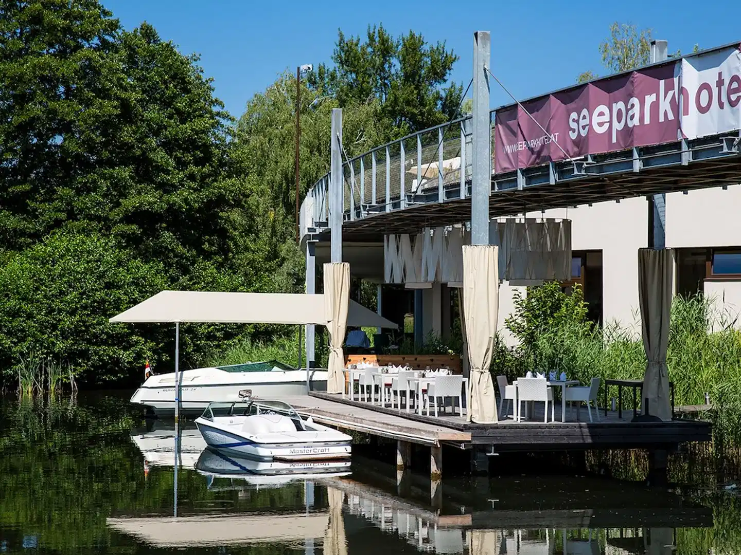 Das Seepark Wörthersee Resort Aussenansicht
