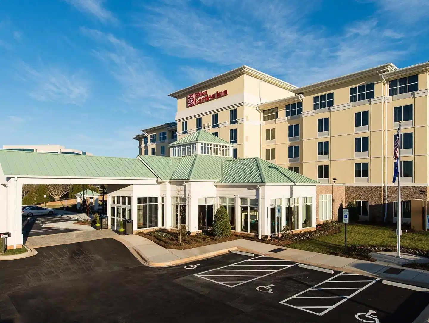 Hilton Garden Inn Charlotte Airport Aussenansicht