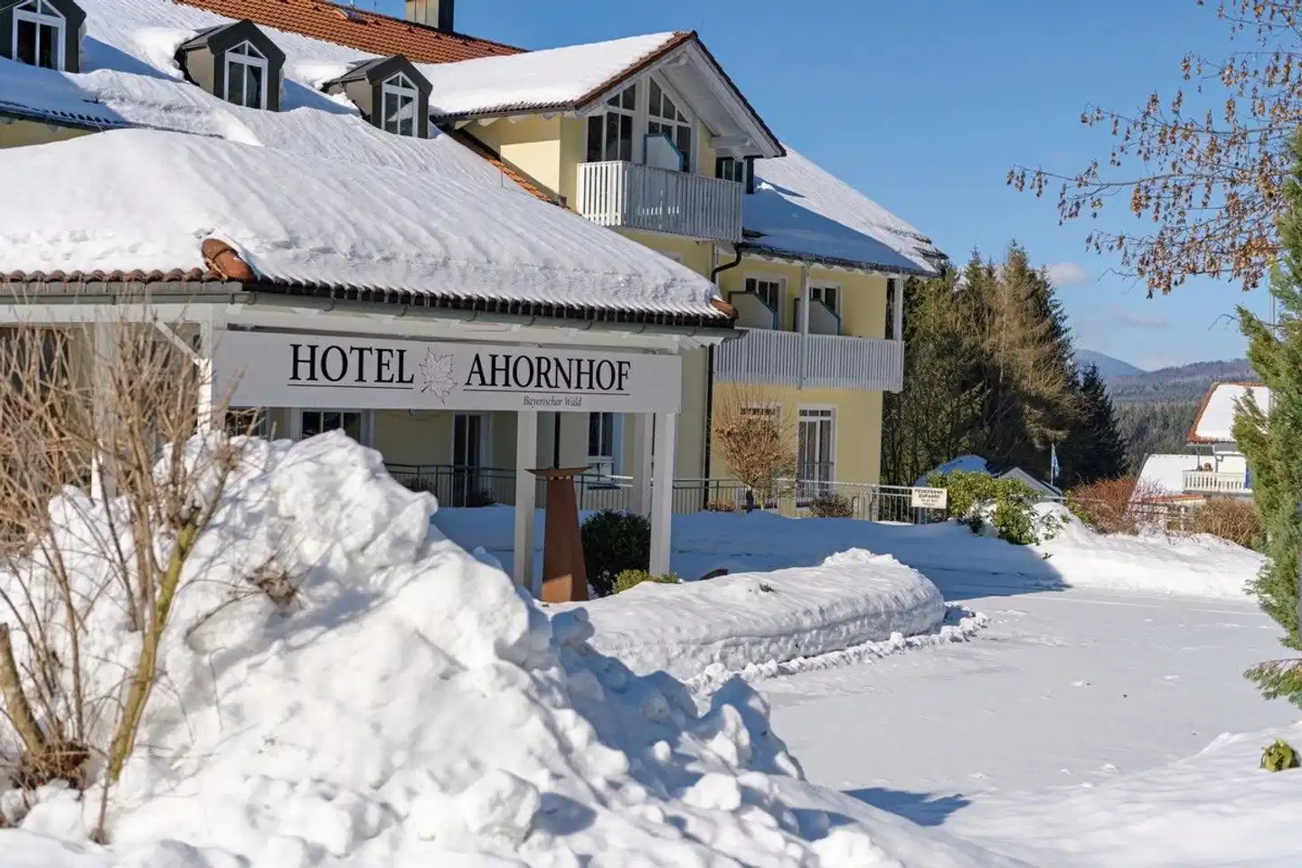 Hotel Ahornhof Terrasse