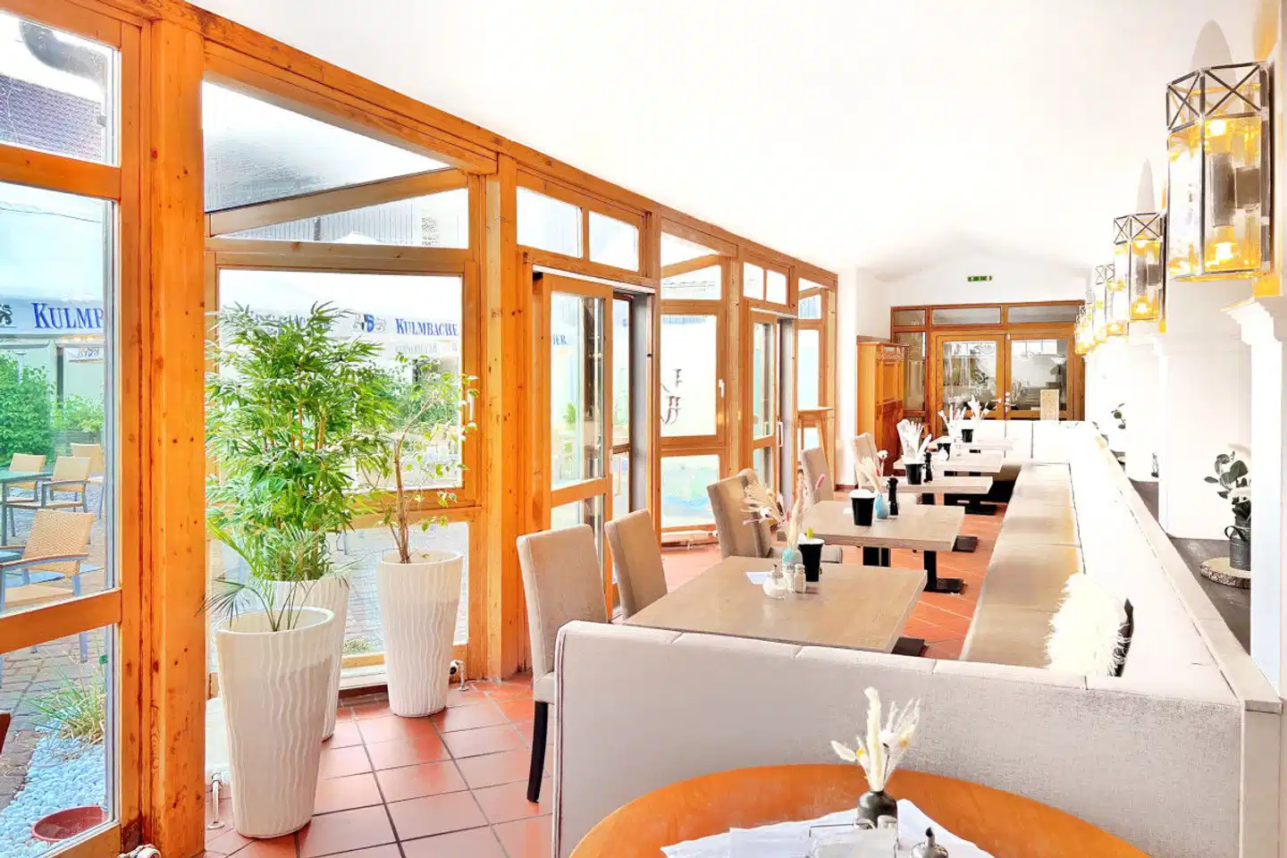 WAGNERS Hotel + Restaurant im Frankenwald Terrasse