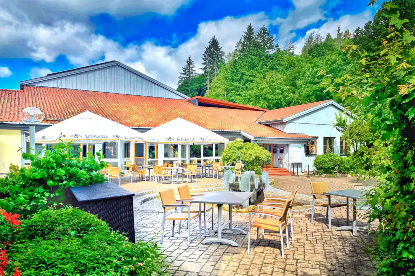 WAGNERS Hotel + Restaurant im Frankenwald Terrasse