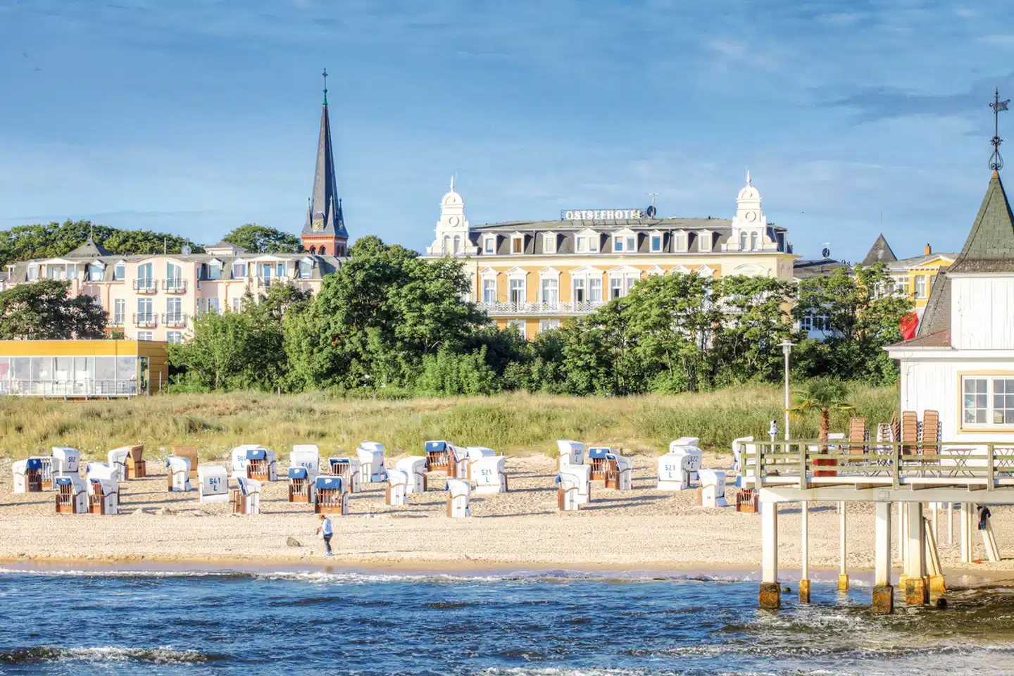 SEETELHOTEL Ostseehotel Ahlbeck mit Villa Strandschloss Sport und Entertainment