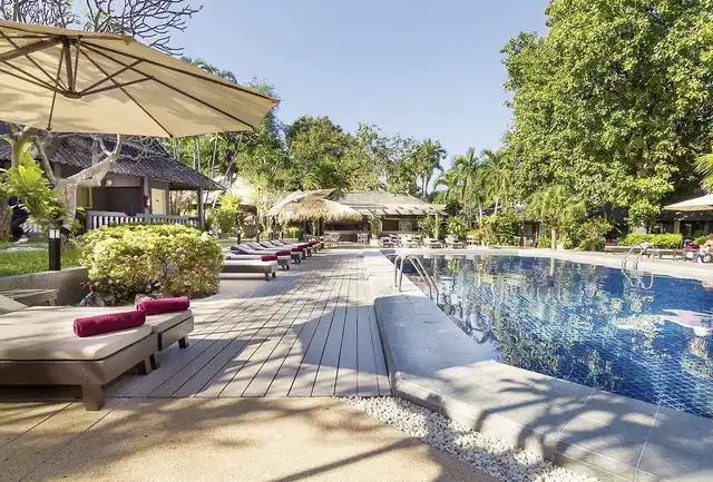 Let's Hyde Resort & Villas Terrasse