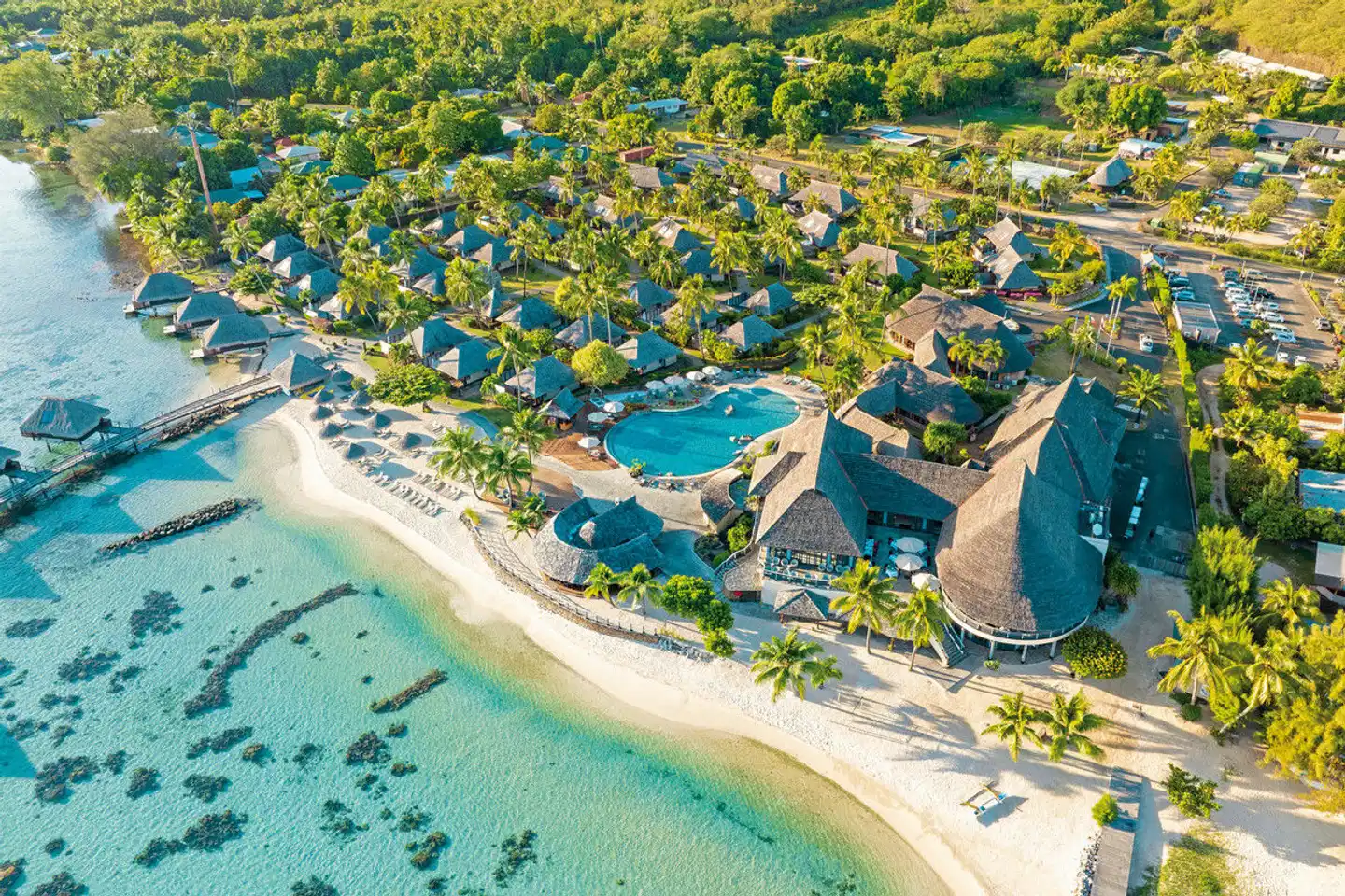 Hilton Moorea Lagoon Resort & Spa Aussenansicht