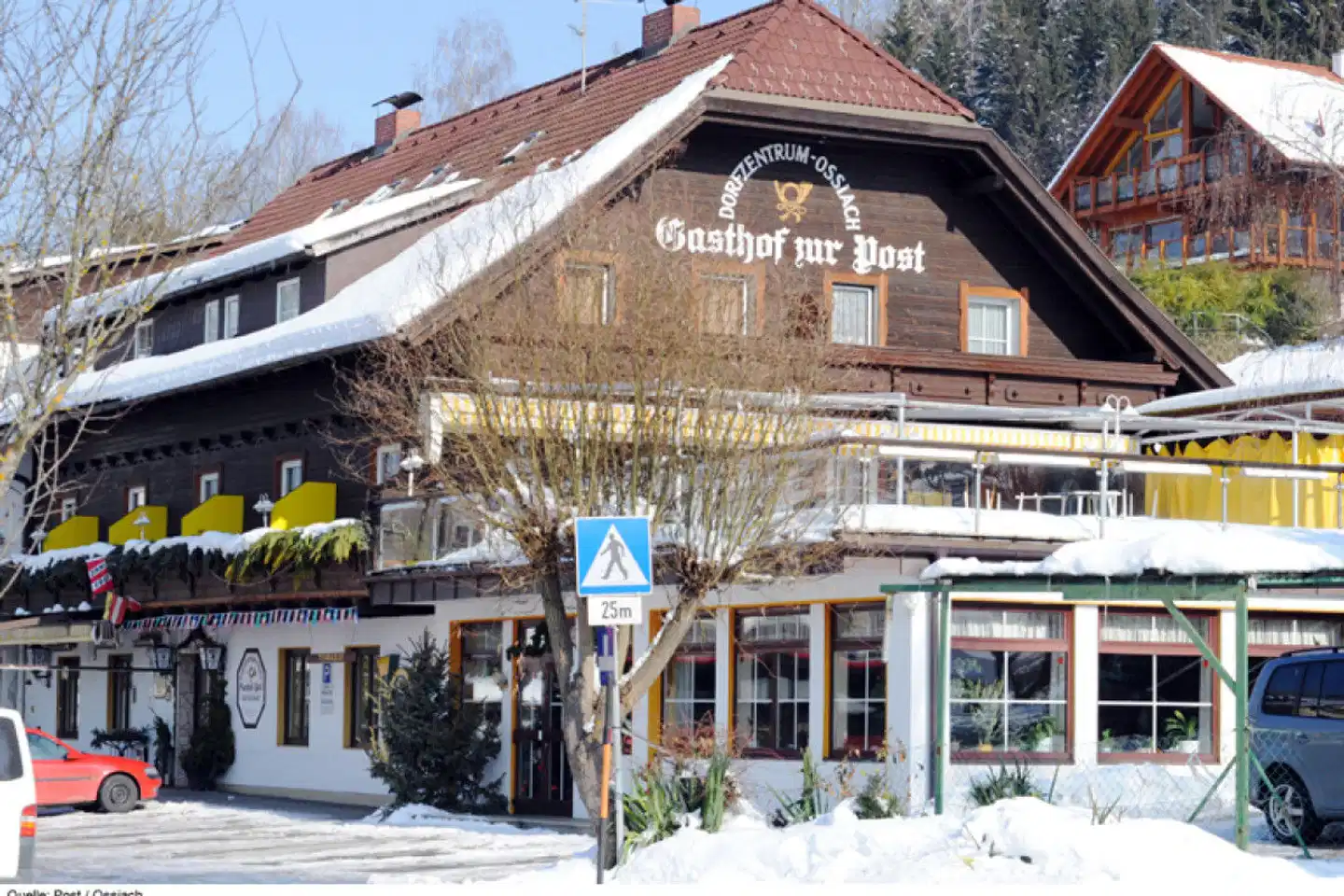 Zur Post Ossiach Aussenansicht