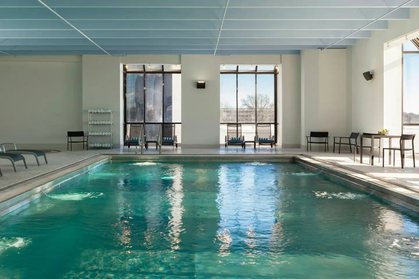 Sheraton Charlotte Hotel Hallenbad