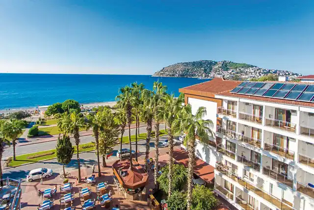 Eftalia Downtown Hotel Terrasse