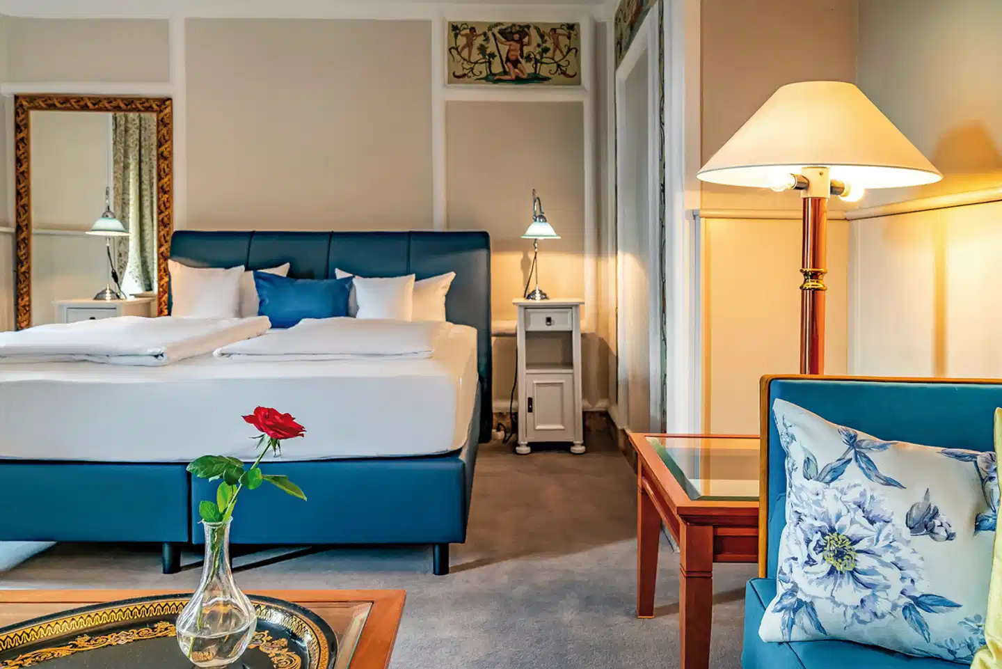 Romantik Jugendstilhotel Bellevue Wohnbeispiel