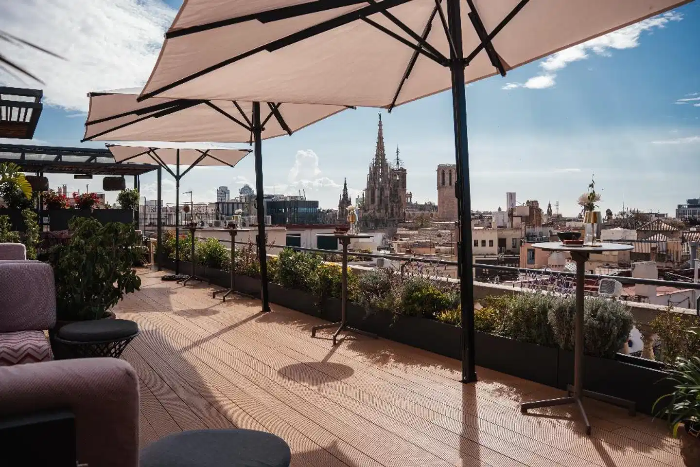 Kimpton Vividora Hotel Terrasse