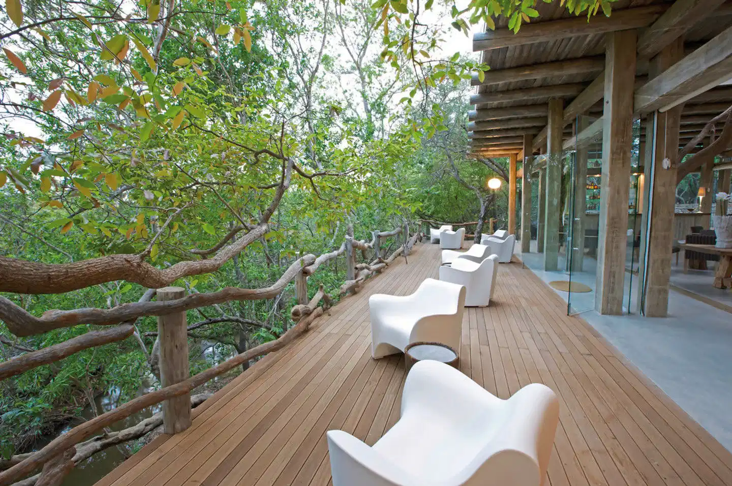 Kapama Private Game Reserve Terrasse