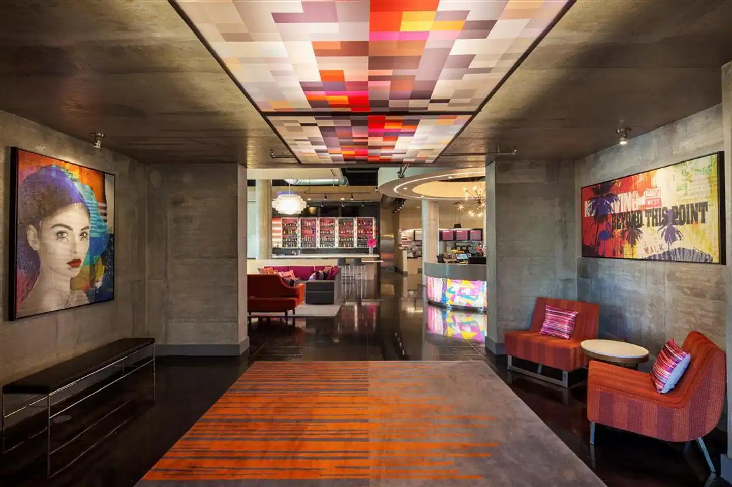Aloft Sarasota Lobby