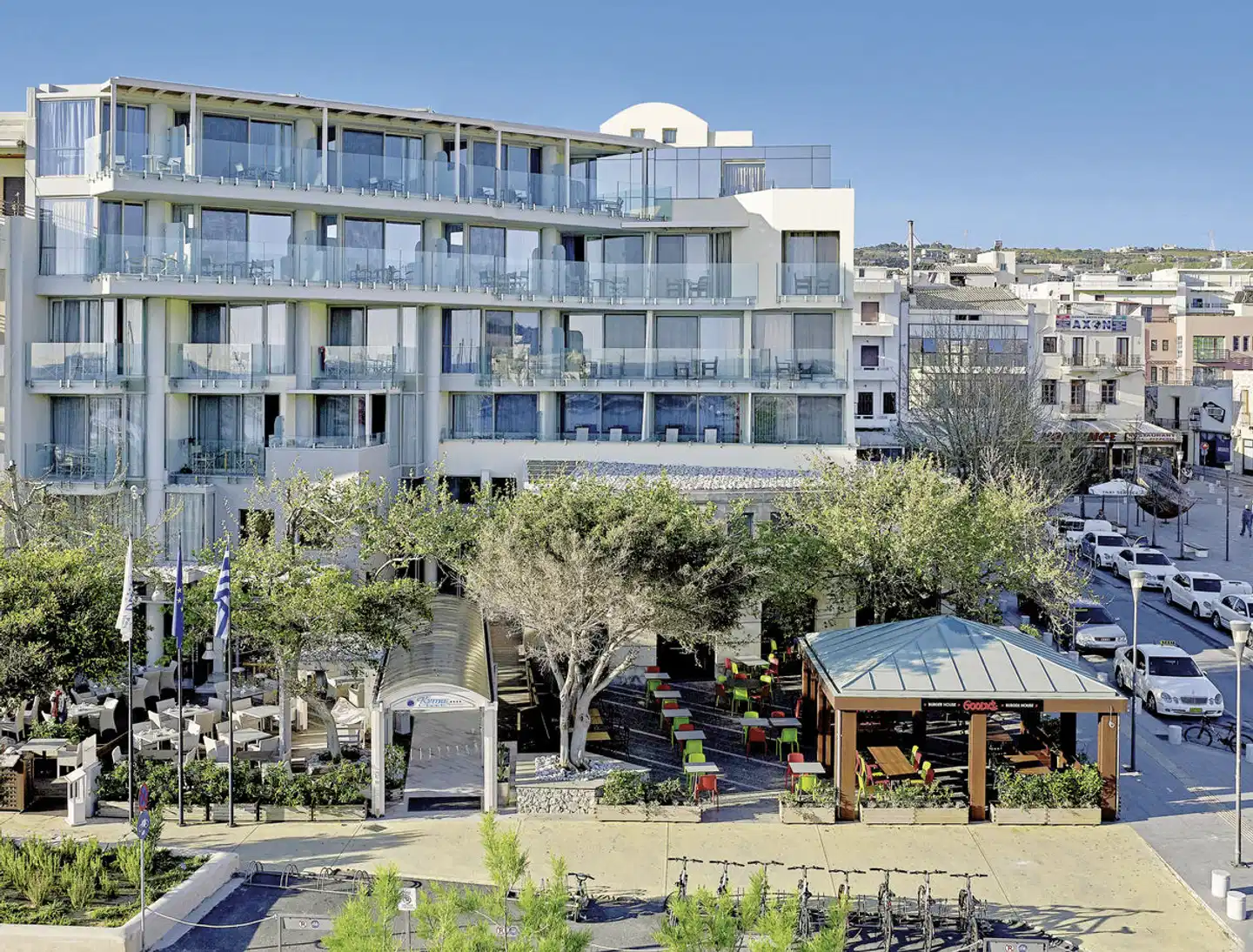 Kyma Suites Beach Hotel Aussenansicht