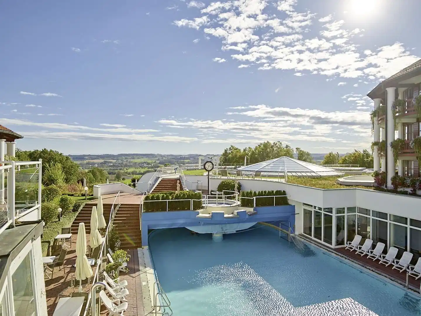 Wellness- & Golfhotel Fürstenhof Terrasse