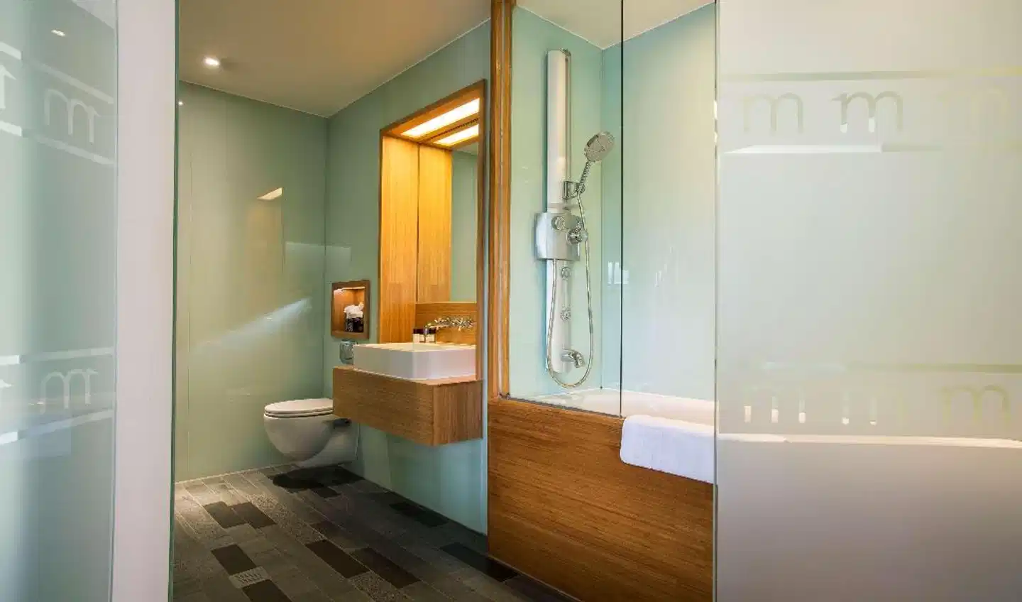 Hotel Megaro Badezimmer