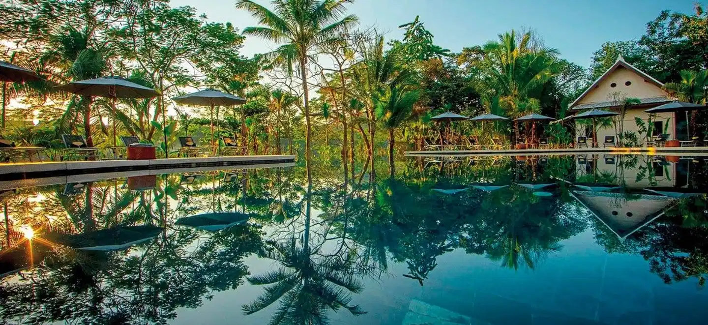 Le Bel Air Resort Luang Prabang Garten