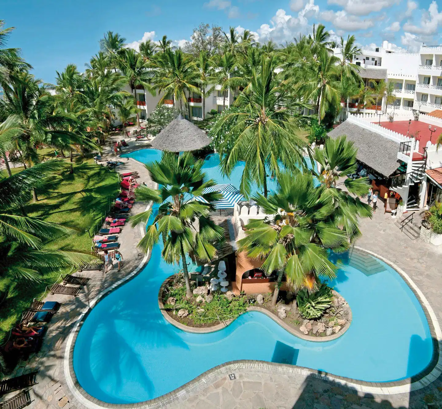 Bamburi Beach Modellaufnahme