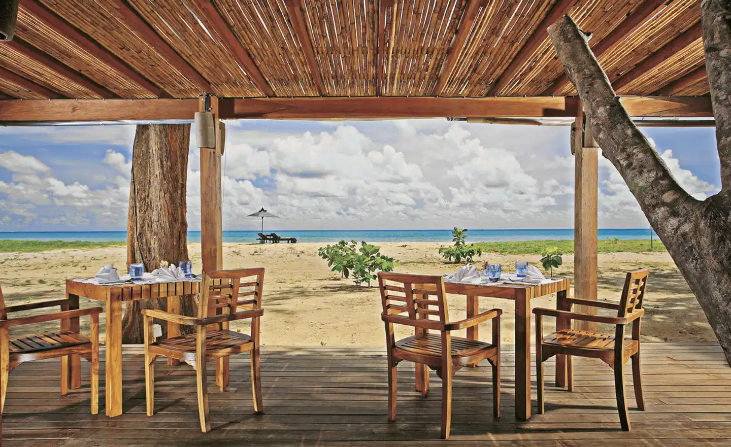 Bangsak Village Terrasse