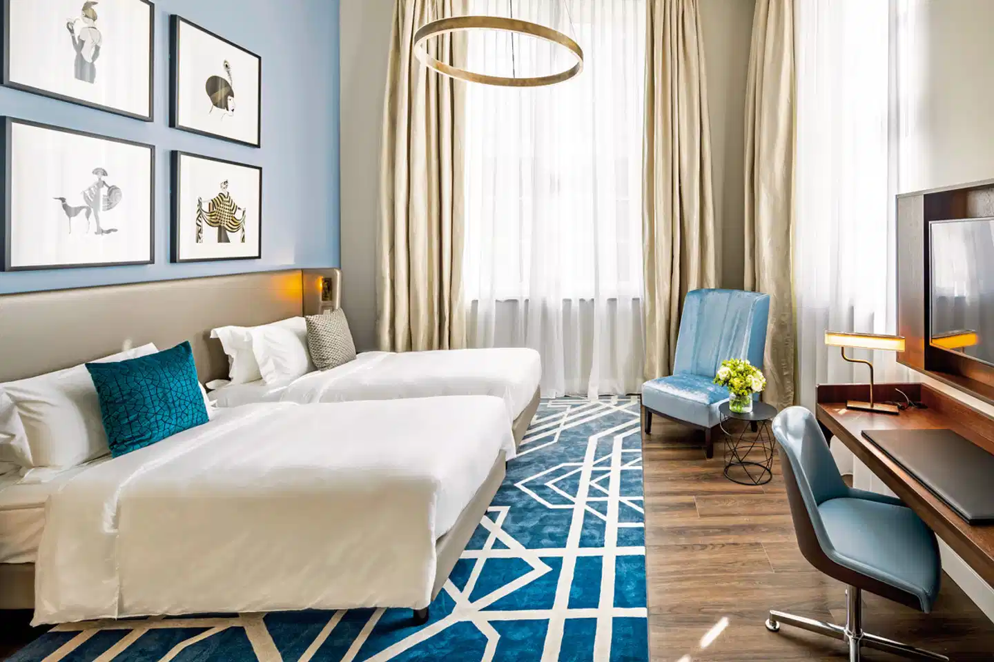 Fraser Suites Hamburg Wohnbeispiel