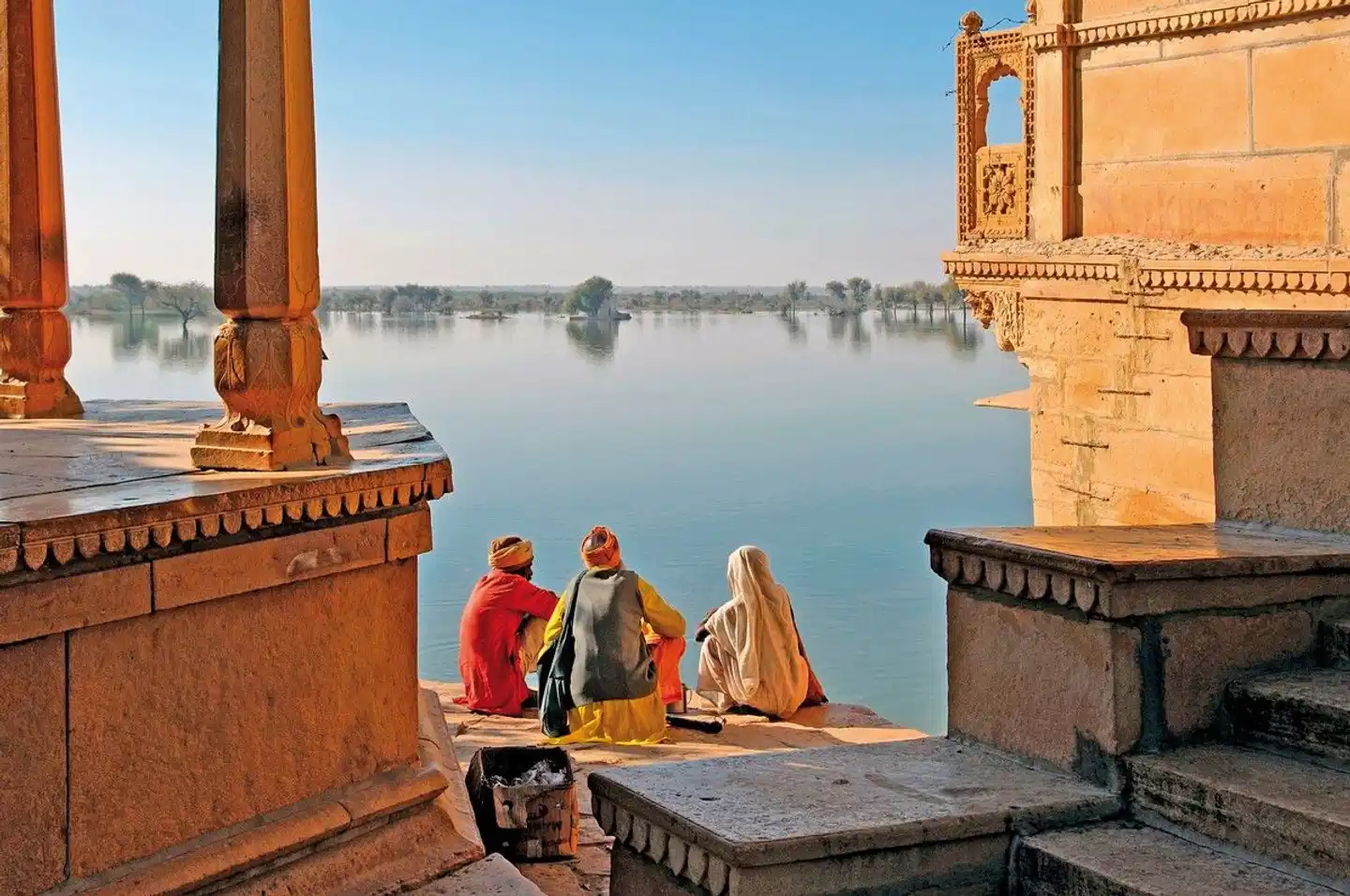 Indien - Rajasthan Rundreise Terrasse