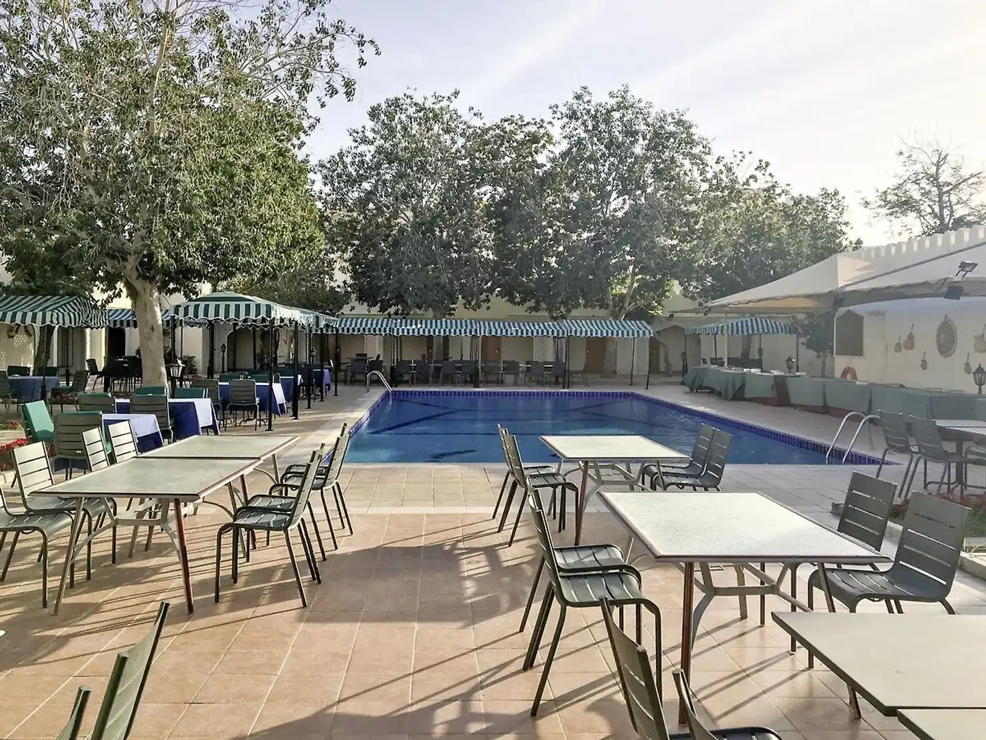 Falaj Daris Hotel Terrasse