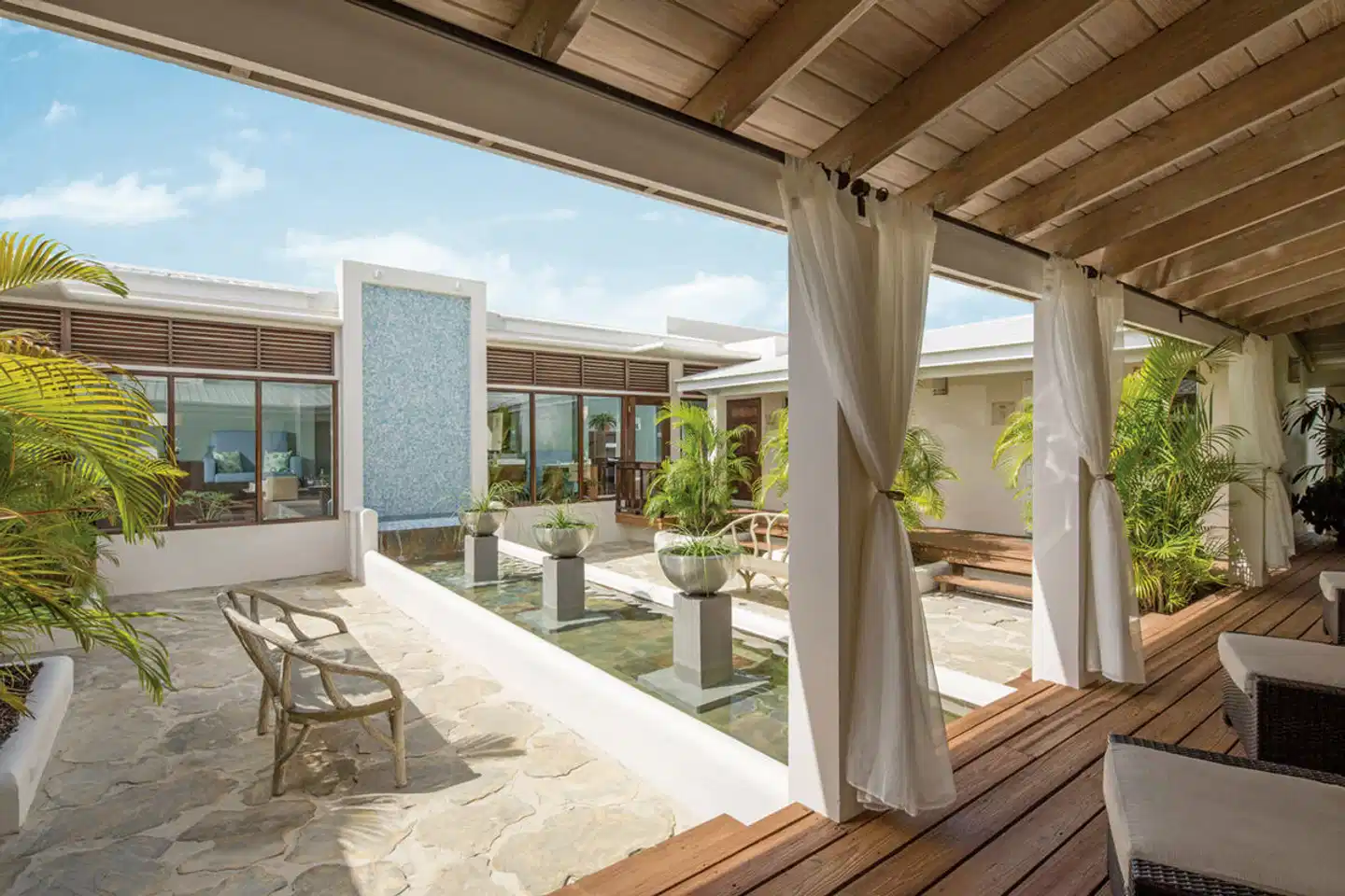 Spice Island Beach Resort Terrasse