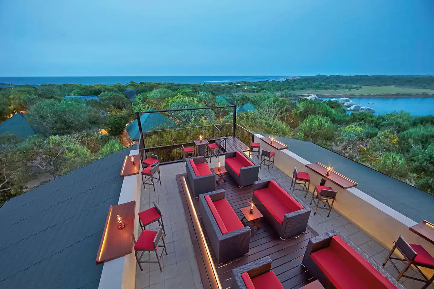 Cinnamon Wild Yala Terrasse