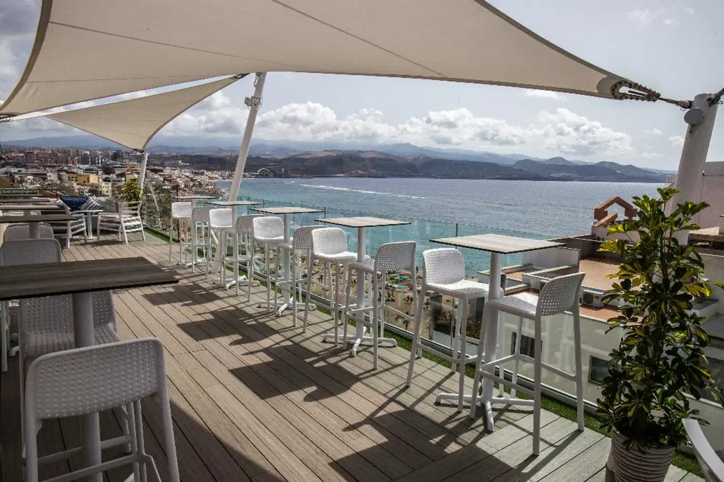 Hotel Aloe Canteras Terrasse