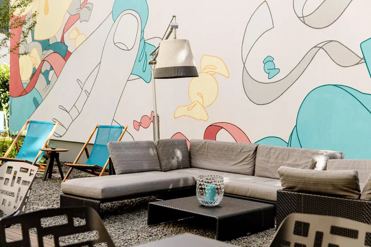 Motel One Mediapark Modellaufnahme