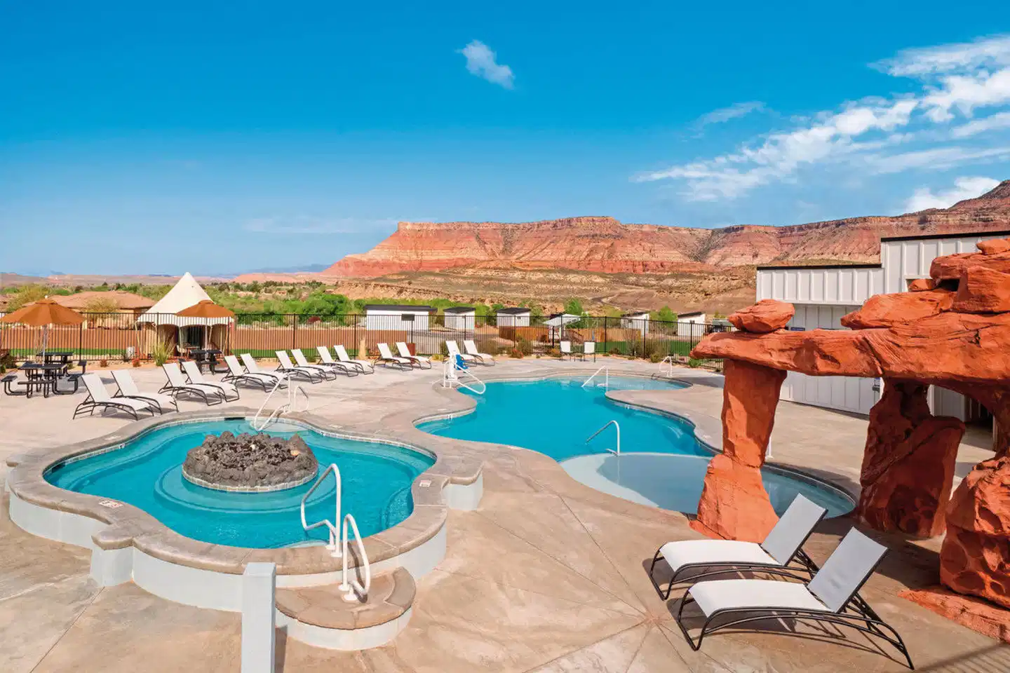 Zion Wildflower Resort, BW Premier Collection Terrasse